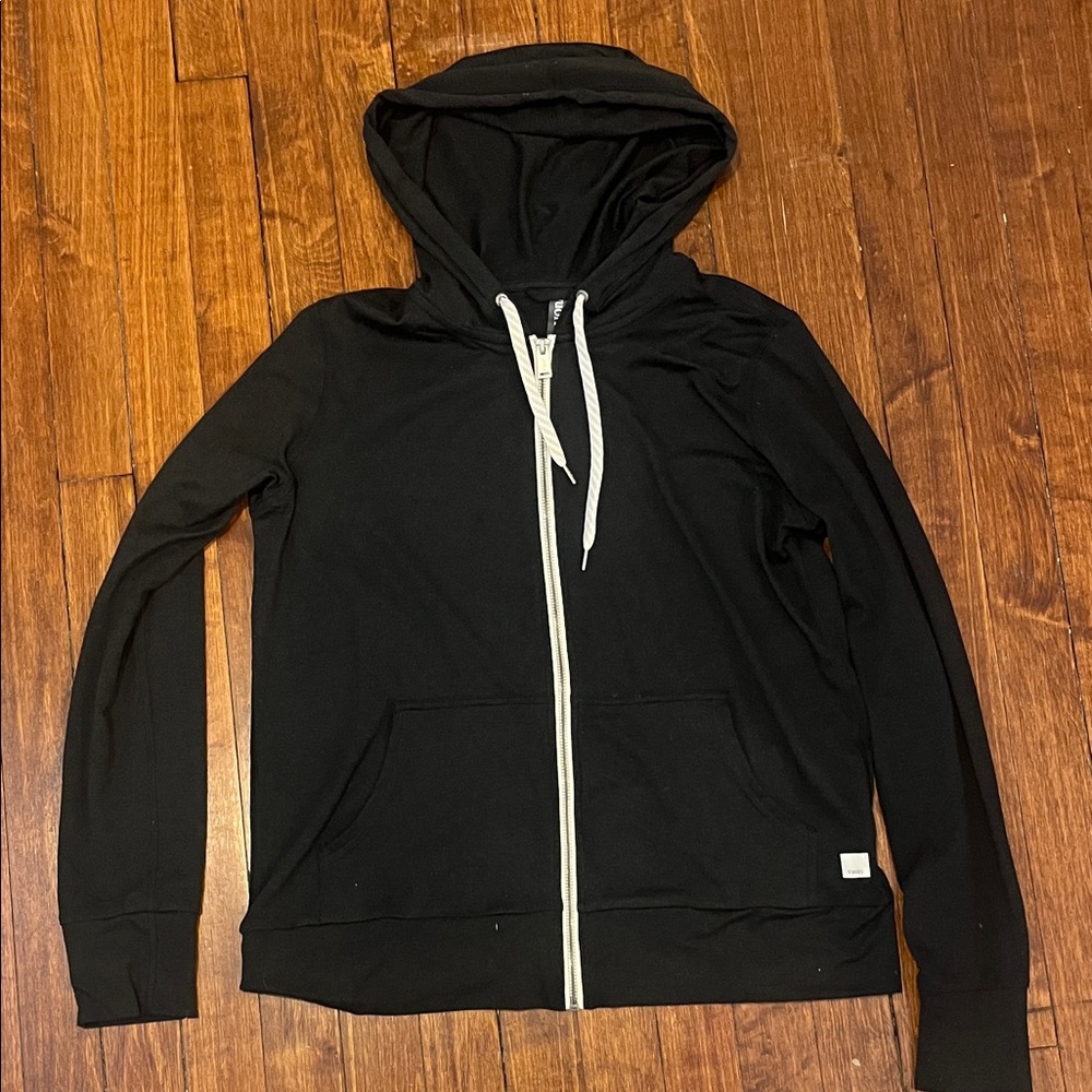 Vuori Halo Performance Hoodie 2.0 Black Heather